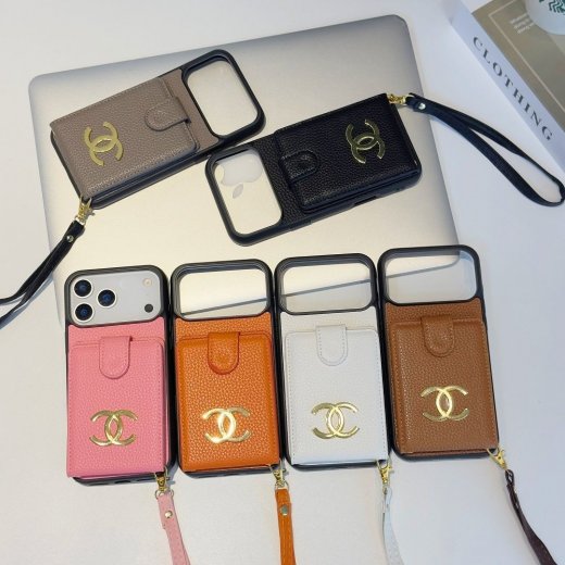 CHANEL / シャネル ポケット iPhone 17/17 Pro/17 Pro Max/16/16 Pro/16 Pro Max/15/15 pro/14/14 Plus/14 Pro/14 Pro Max/13/12/11 ケース 人気芸能人愛用 ブランド お洒落高級 [#case2025101424]