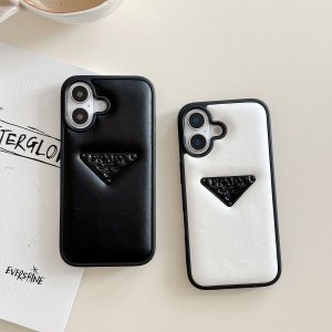PRADA / プラダ iPhone 16/16 Pro/16 Pro Max/15/15 pro/14/14 Pro/14 Pro Max/13/13 Pro/12 ケース 人気芸能人愛用 ブランド お洒落高級 [#case2025041612]