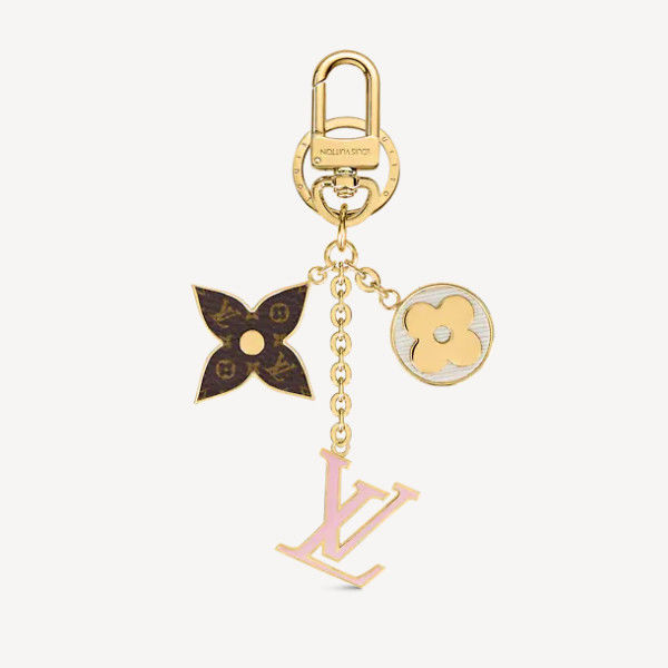 ルイ・ヴィトン ケース キーリング LOUIS VUITTON チャーム・ツイスト モノグラム LVシグネチャーのデザイン 送料無料[#case090915]